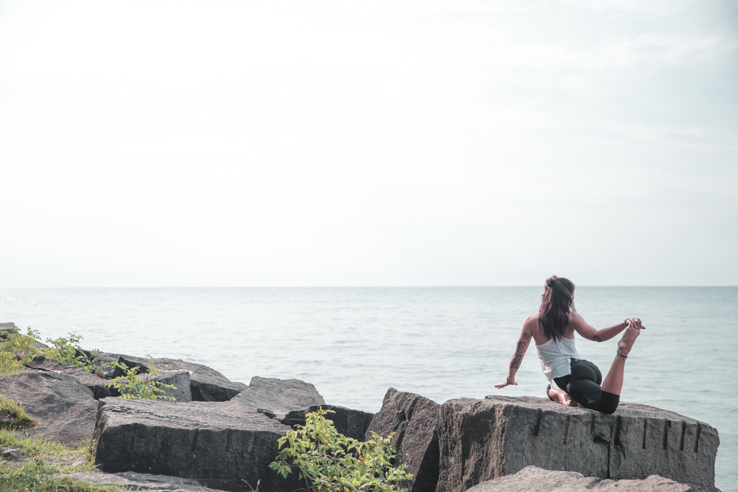 Yoga with a View.